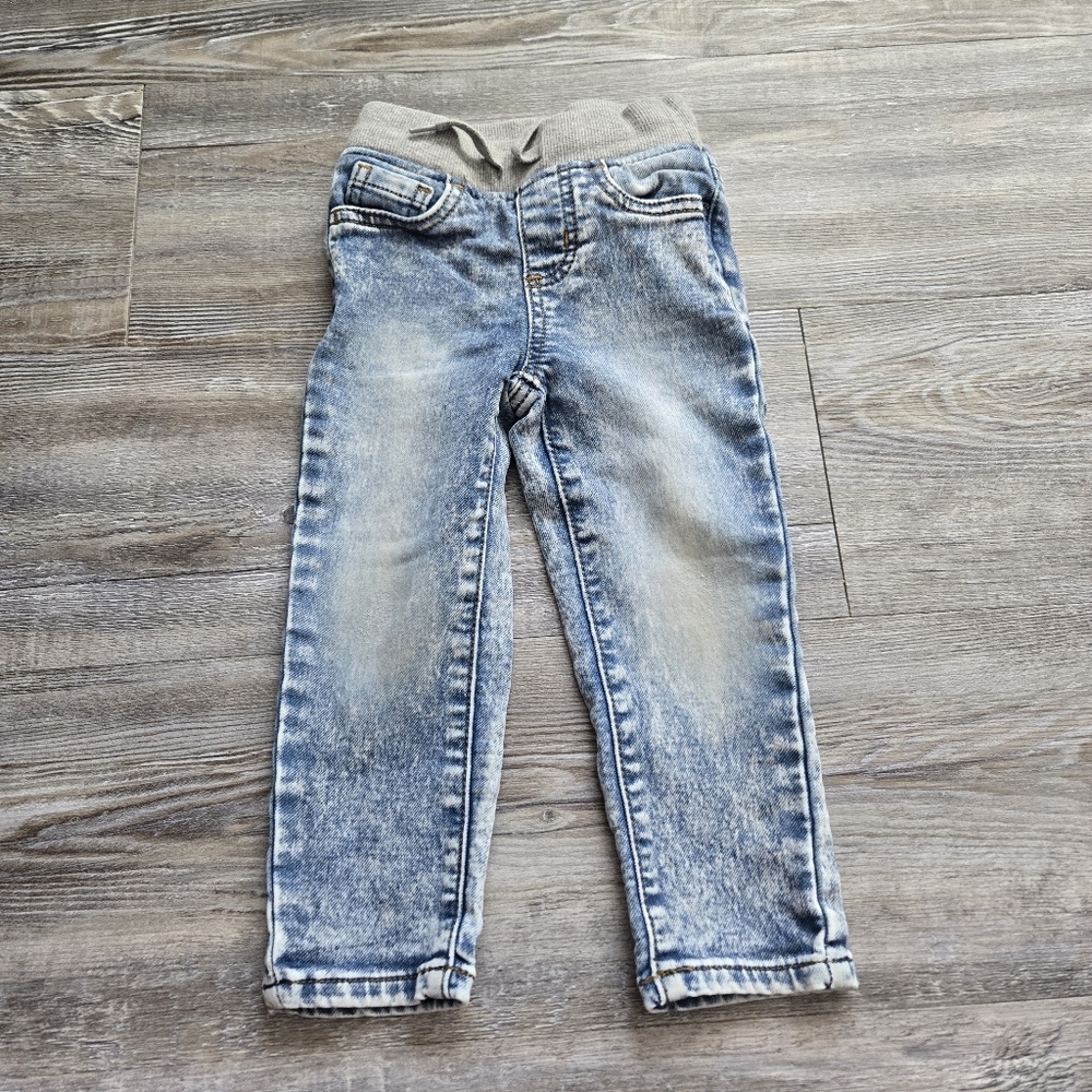 2T Boys Stylish Gray Denim Kids Jeans